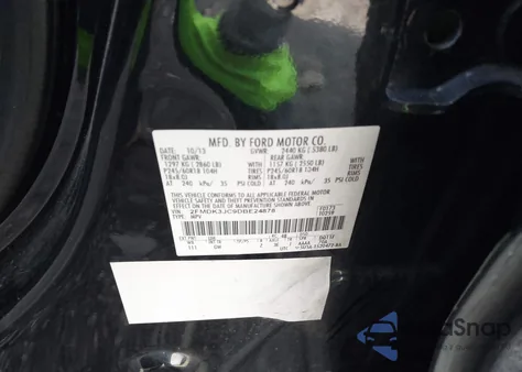 2013 Ford Edge Sel z USA, uszkodzony, nr VIN 2FMDK3JC9DBE24878